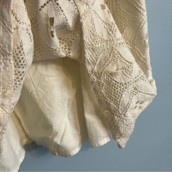 Summer Dress EMPYRE SHARA CROCHET Back DETAIL CREAM — NWT 🏷️ Sz Medium - Picture 8 of 13